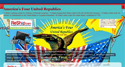 Desktop Screenshot of americasfourrepublics.com
